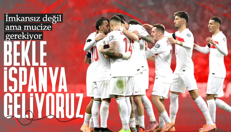 A Milli Futbol Takımı'nın Dünya Kupası eleme grubundaki son rakibi İspanya