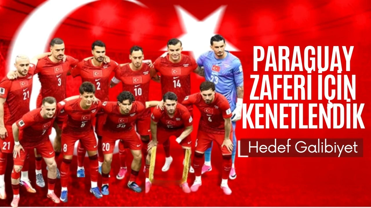 A Milli Takımımız'ın Paraguay hazırlıkları s&uuml;r&uuml;yor: Hedef galibiyet!