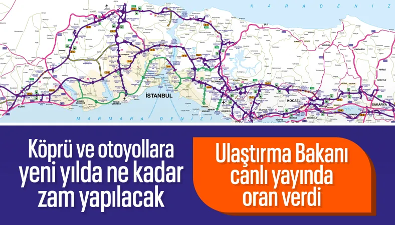 Abdulkadir Uraloğlu'ndan k&ouml;pr&uuml; ve otoyol &uuml;cretlerine ilişkin a&ccedil;ıklama