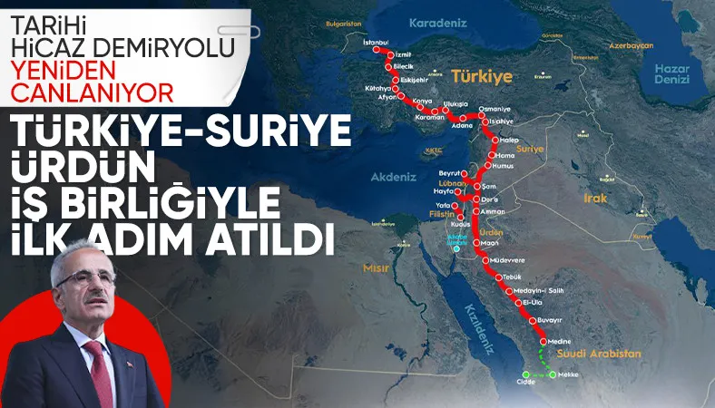 Abdulkadir Uraloğlu: Tarihi Hicaz Demiryolu için ilk adım atıldı