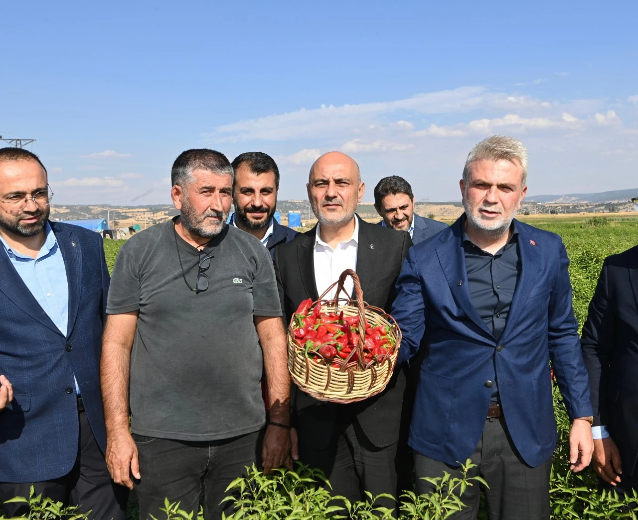 Başkan G&ouml;rgel; &ldquo;D&uuml;nya&rsquo;nın En G&uuml;zel Biberi, Maraş Biberi Hasadımız Hayırlı ve Bereketli Olsun&rdquo;