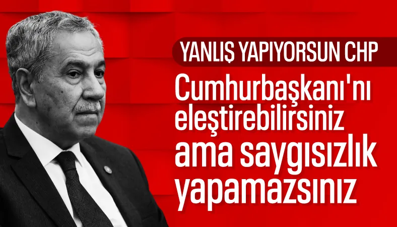 Bülent Arınç: CHP'nin TBMM açılışına katılmamasını doğru bulmuyorum