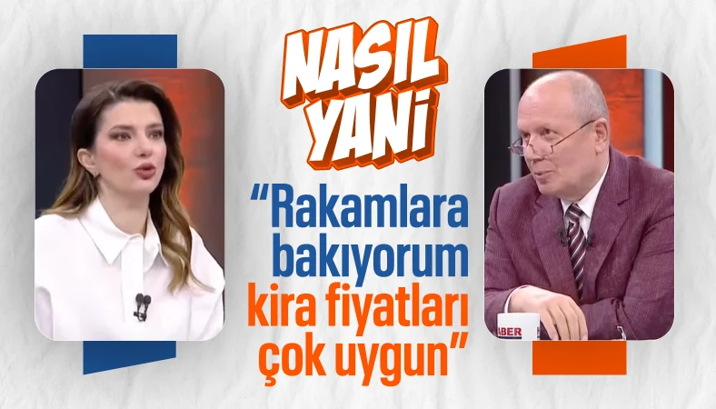 Canlı yayında kiracıları kızdıracak açıklama: Kiralar uygun