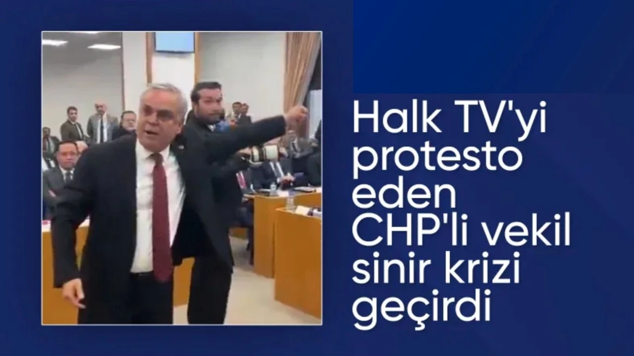 CHP’li Hasan Ufuk Çakır'dan Halk Tv’ye ve partisinin vekillerine protesto