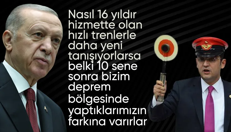 Cumhurbaşkanı Erdoğan'dan 'deprem bölgesi' çıkışı: 10 sene sonra yapılanların farkına varırlar