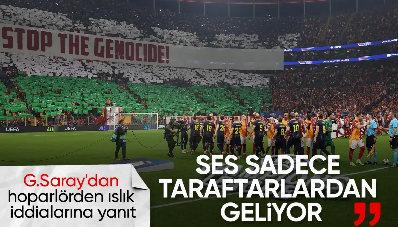 Galatasaray'dan "Hoparlörden ıslık" iddialarına cevap!