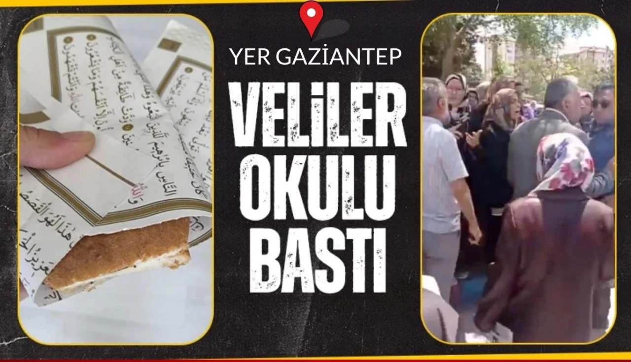 Gaziantep'te kantinci Kur'an-ı Kerim sayfalarını tost kağıdı yaptı
