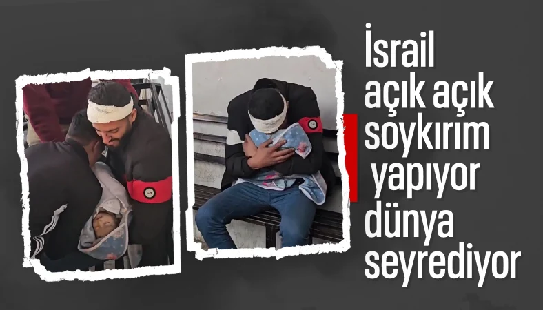 Gazze'den acı görüntüler geliyor