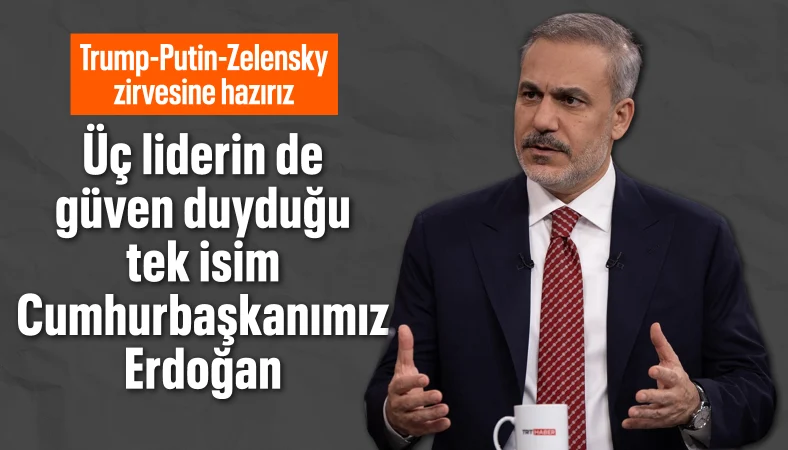 Hakan Fidan: Liderler Zirvesine hazırız