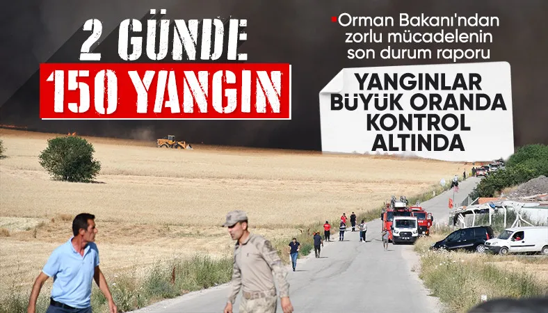 İbrahim Yumaklı: Yangınlar büyük oranda kontrol altına alındı
