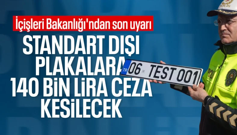 İ&ccedil;işleri Bakanlığı'ndan sahte plaka a&ccedil;ıklaması: Erteleme yok, ceza kapıda