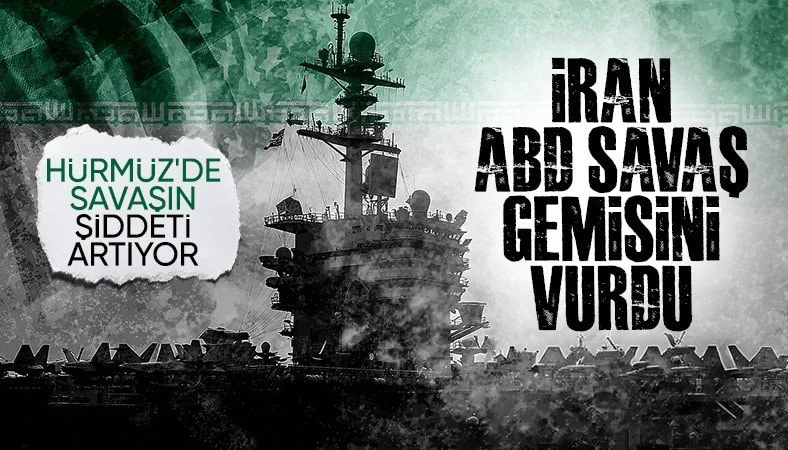 İran basını: ABD savaş gemisi vuruldu