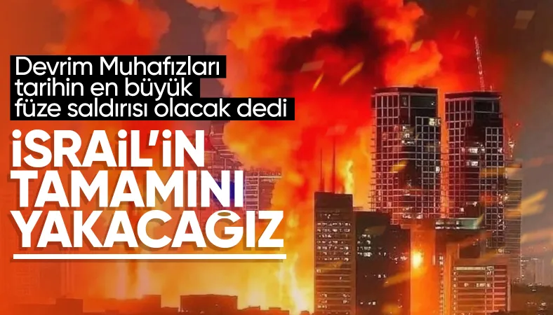 İran'dan İsrail'e: Tel Aviv'i boşaltın