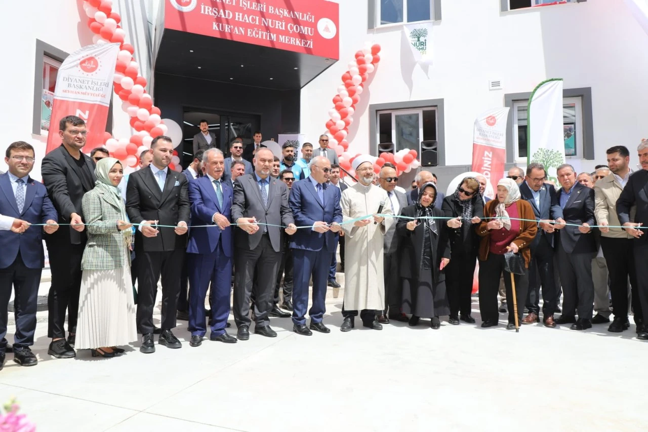 İrşad Hacı Nuri Çomu Kur’an Eğitim Merkezi Hizmete Açıldı