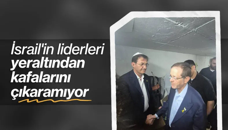 İsrail Cumhurbaşkanı Herzog sığınağa indi