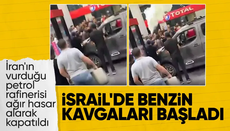 İsrail'de benzin krizi: Akaryakıt kuyruğunda kavga