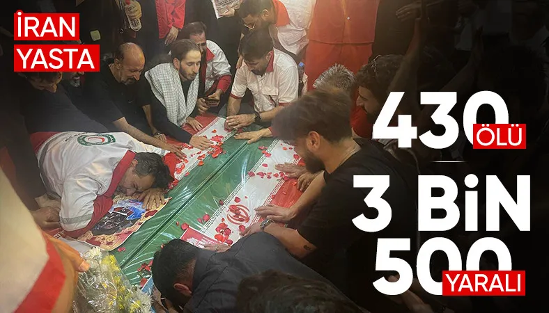 İsrail'in İran'a saldırılarında can kaybı 430'a yükseldi