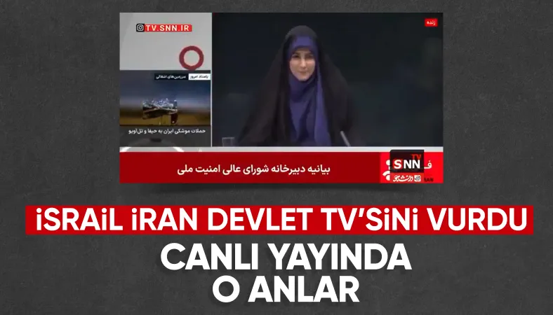 İsrail, İran devlet televizyonunu vurdu