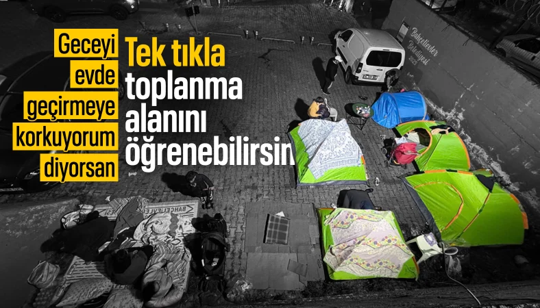İstanbul deprem toplanma alanları haritası