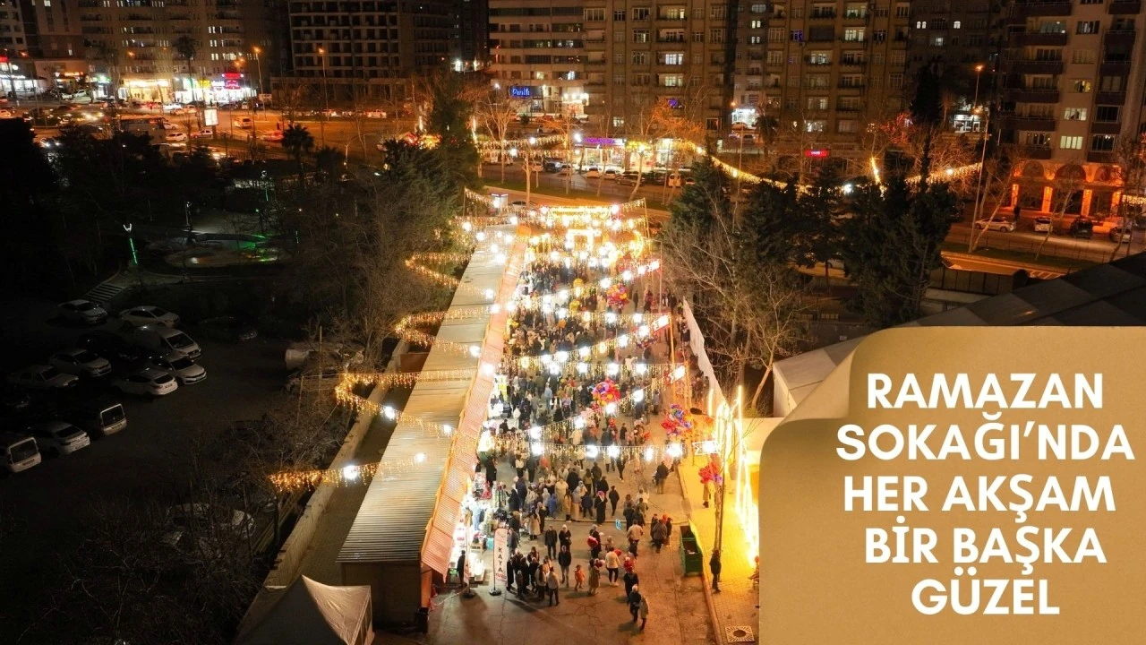 Kahramanmaraş'ta Yer Alan Ramazan Sokağı, Her Akşam 2 Bin Kişiyi Ağırlıyor