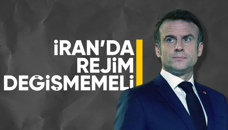 Macron: İran'da rejim değişirse bölgede kaos olur