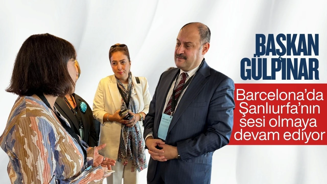 BAŞKAN GÜLPINAR, İSPANYA’DA ŞANLIURFA’NIN SESİ OLMAYA DEVAM EDİYOR