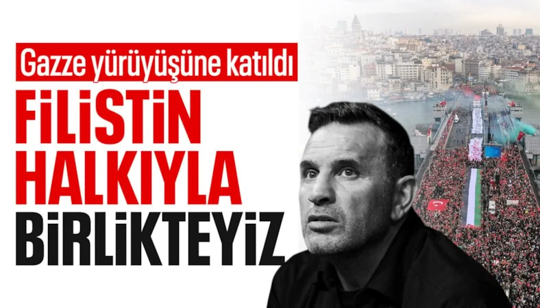 Okan Buruk: Filistin halkıyla birlikteyiz