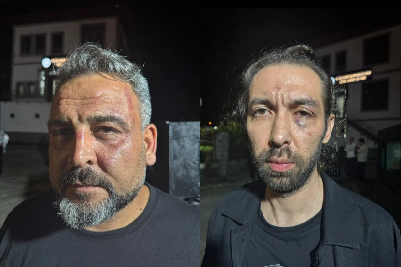 Rize'de Filistin'e destek eylemine saldırı