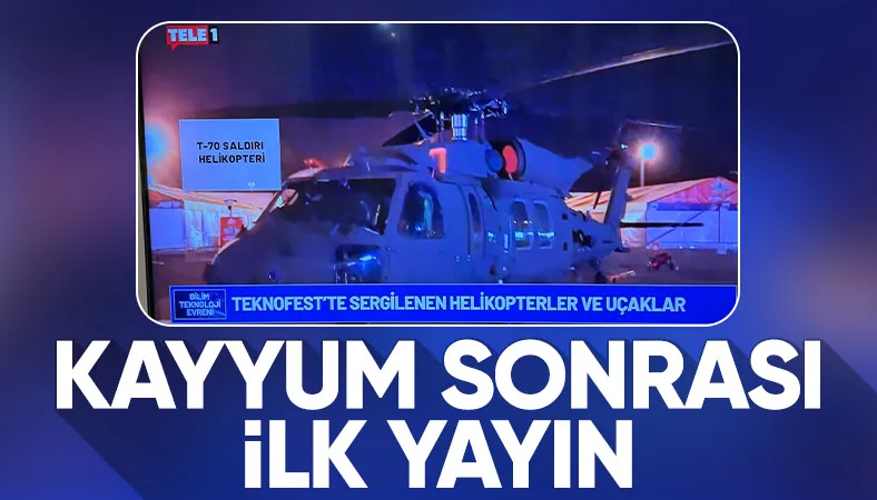 Tele 1'de kayyum sonrası yerli ve milli uçaklarımız tanıtıldı
