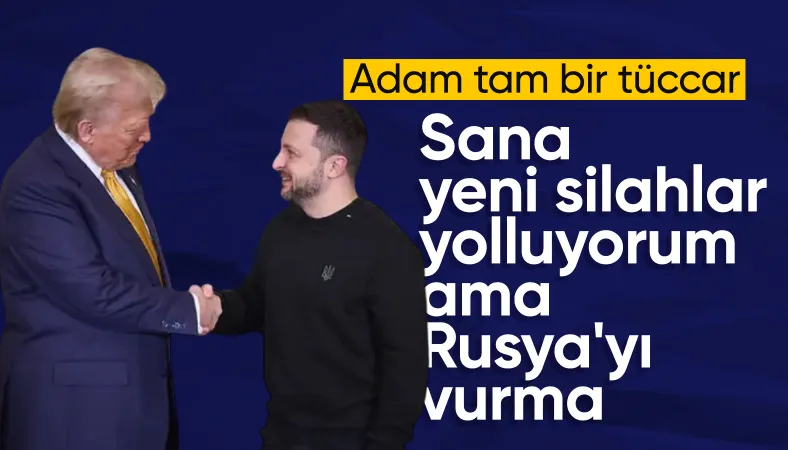 Trump: Zelensky, Rusya'yı hedef almamalı