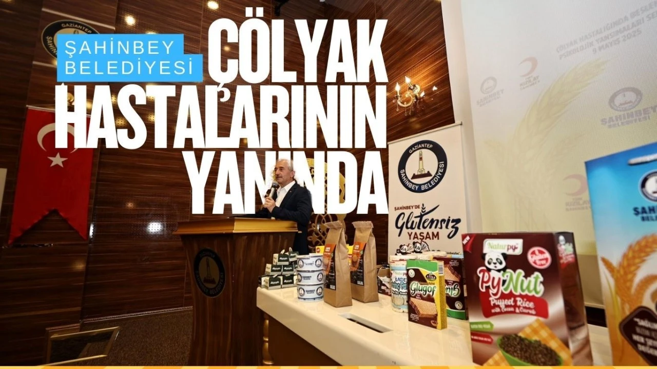 Yıllardır Çölyak hastalarına destek olan Şahinbey Belediyesi, Çölyak Hastalığında Beslenme ve Psikolojik Yansımaları Semineri düzenlendi.