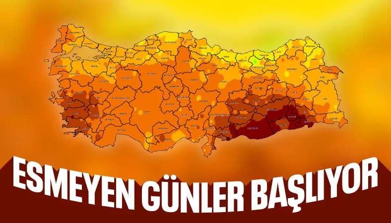 Yurt genelinde sıcaklıklar yükseliyor