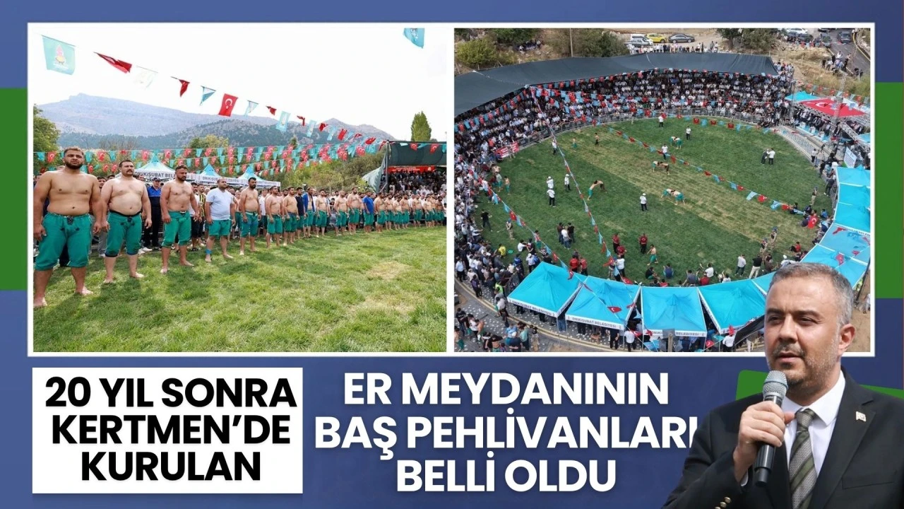 20 yıl sonra er meydanının başpehlivanları belli oldu