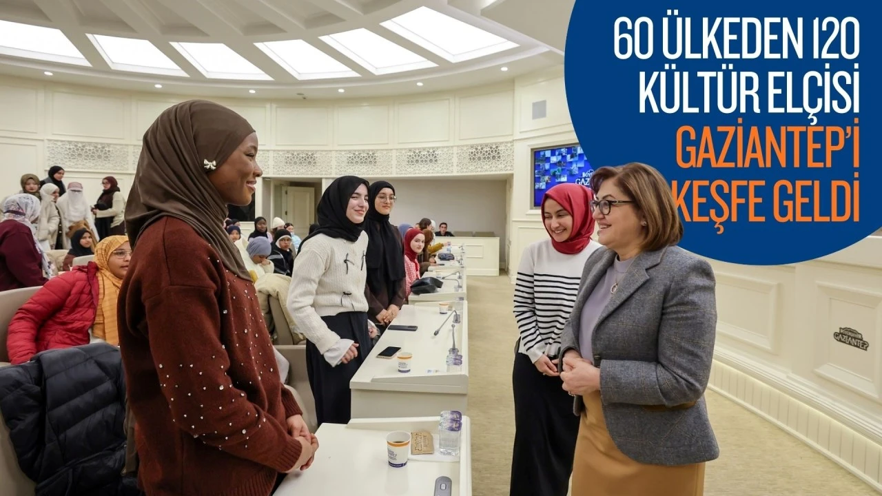 60 &uuml;lkeden 120 k&uuml;lt&uuml;r el&ccedil;isi Gaziantep&rsquo;i keşfe geldi