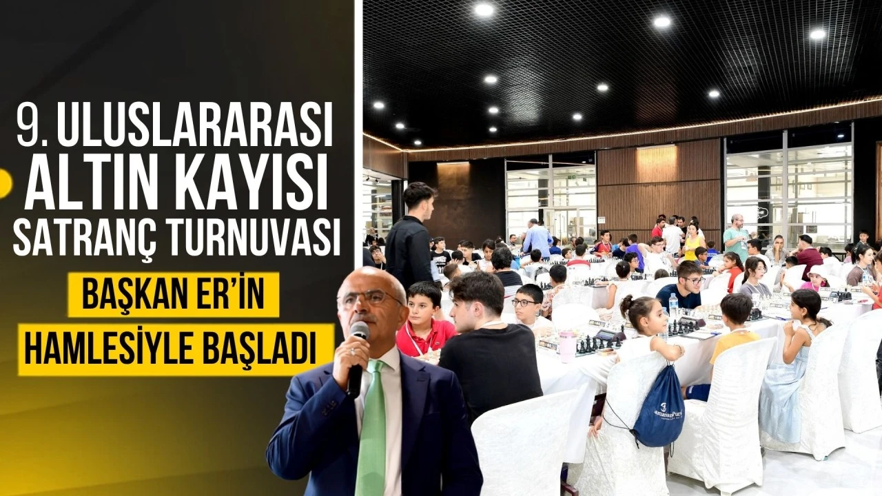 9’uncu Uluslararası Altın Kayısı Satranç Turnuvası başladı
