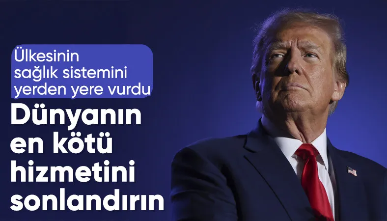 ABD Başkanı Trump: Dünyanın en kötü sağlık hizmeti olan ObamaCare'i sonlandırın