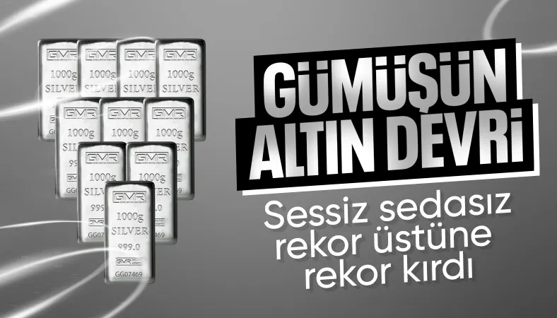 Altın y&uuml;kselişe y&ouml;neldi! G&uuml;m&uuml;ş rekor kırdı