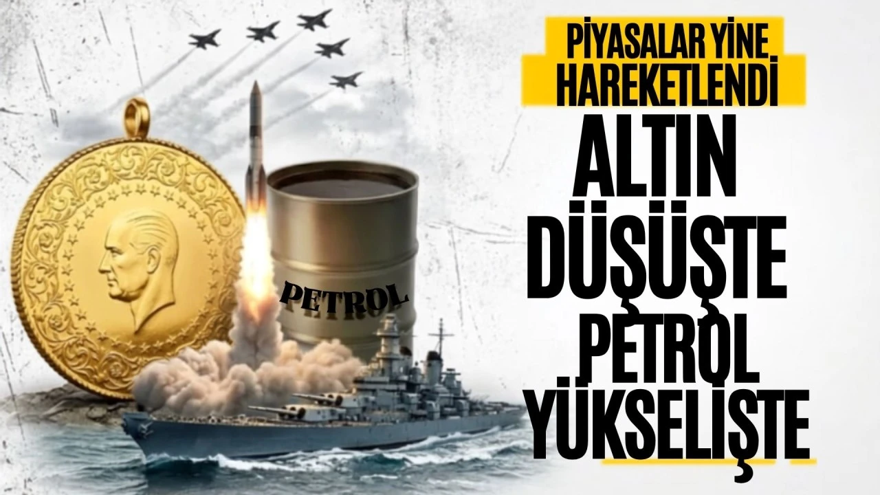 Brent petrolün tırmanışı, gram altın fiyatını düşürdü