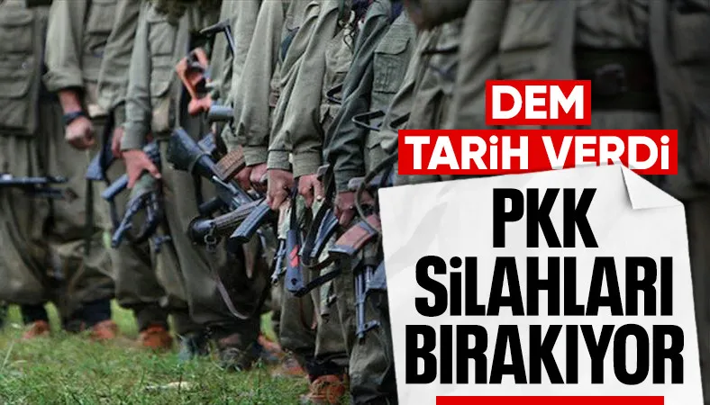 DEM Parti duyurdu: PKK gelecek hafta silah bırakacak