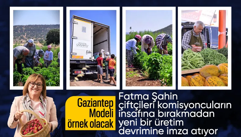 Fatma Şahin tarımda &quot;Gaziantep&quot; modelini anlattı: Yeni bir üretim devrimine imza atıyoruz