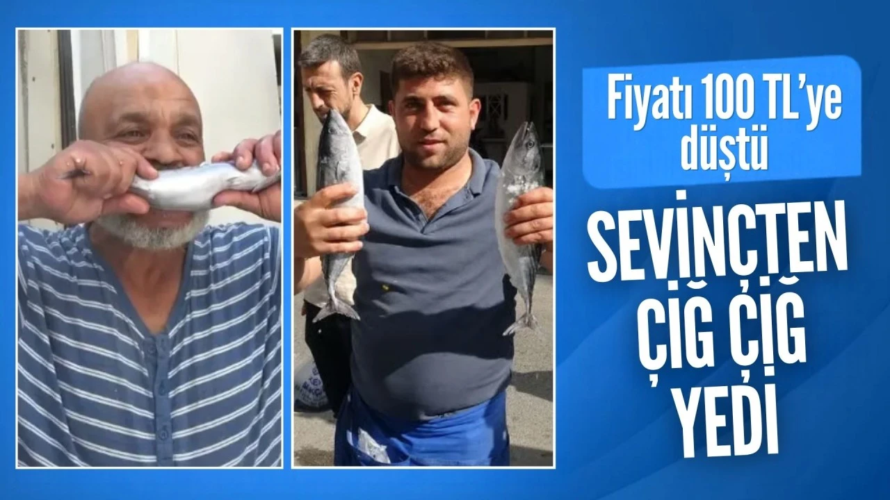 Fiyatı 100 TL'ye düştü! Sevinçten çiğ çiğ yedi!