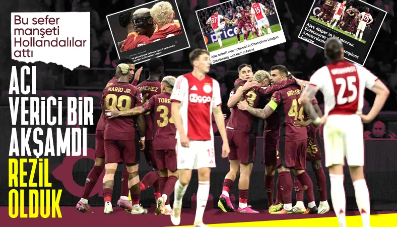 Galatasaray'ın Şampiyonlar Ligi zaferi Hollanda basınında