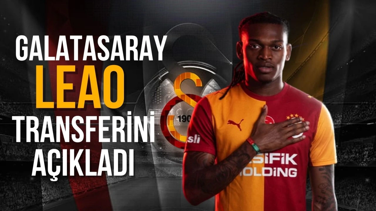Galatasaray, Rafael Leao transferini a&ccedil;ıkladı