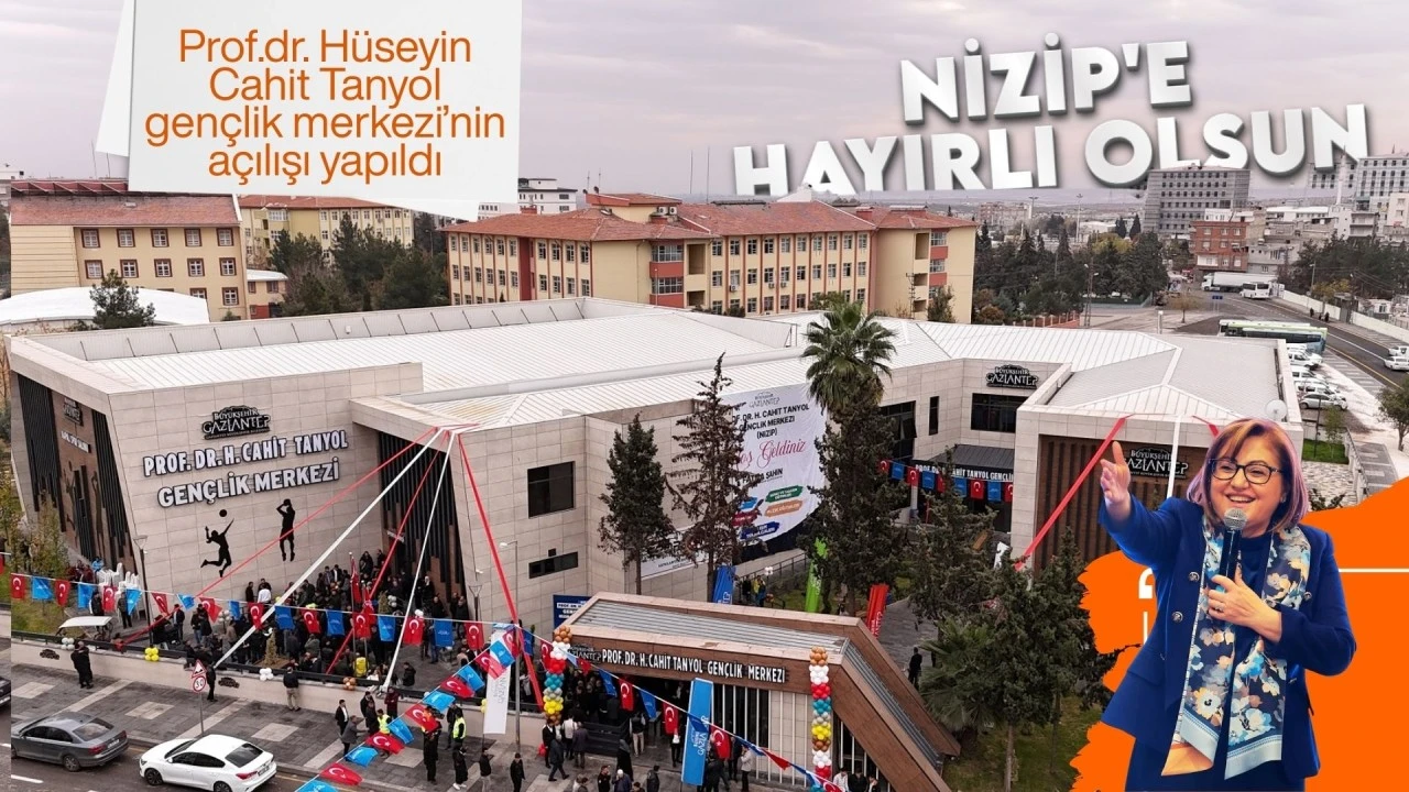 Gaziantep Büyükşehir Nizip’e yeni bir tesis daha kazandırdı