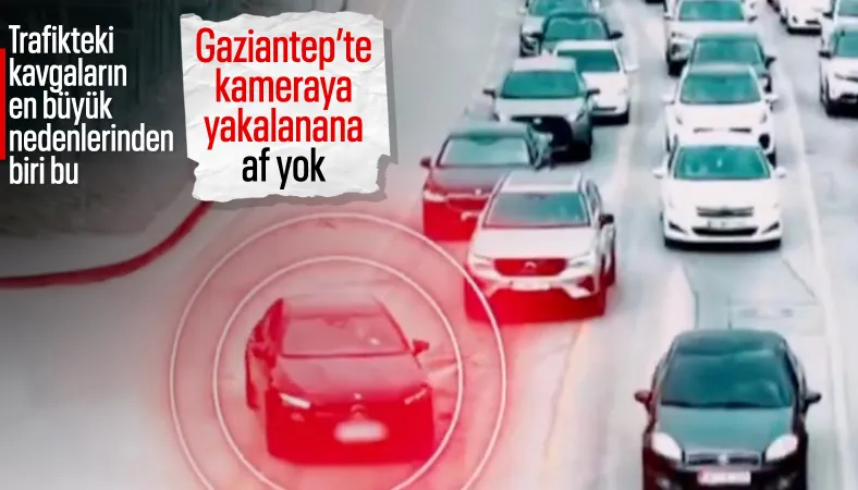 Gaziantep'te 'kaynak' yapan 813 araç sürücüsüne ceza kesildi