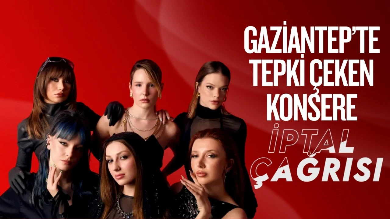 Gaziantep'te tepki &ccedil;eken konsere iptal &ccedil;ağrısı!