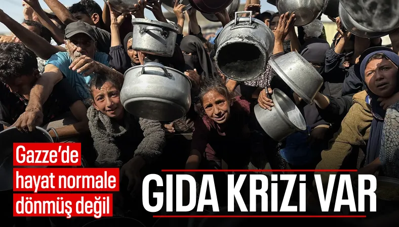Gazze'de ateşkese rağmen gıda krizi devam ediyor