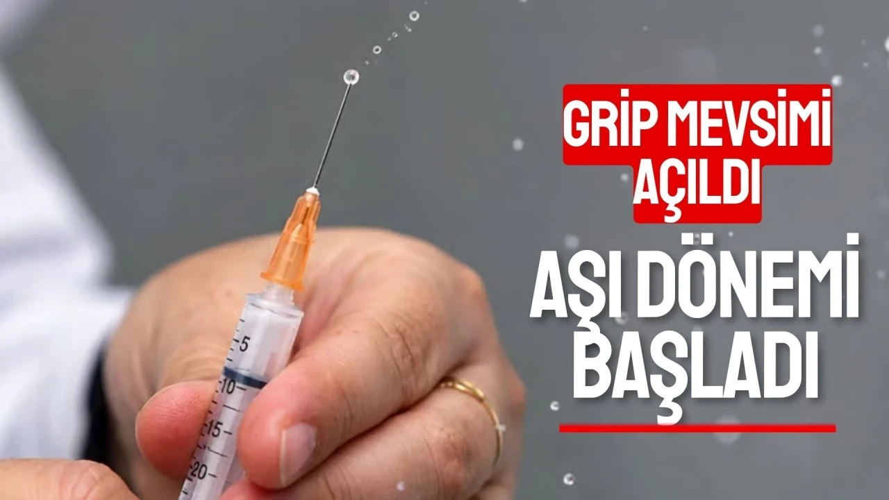 Grip mevsimi a&ccedil;ıldı, aşı d&ouml;nemi başladı