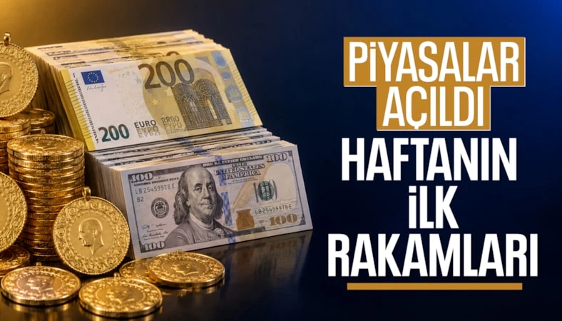 Haftanın a&ccedil;ılışında altın ve d&ouml;viz fiyatları