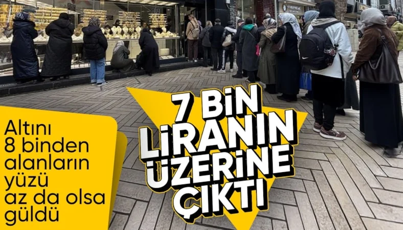H&uuml;rm&uuml;z Boğazı a&ccedil;ıldı: Altın 7 binin &uuml;zerine &ccedil;ıktı